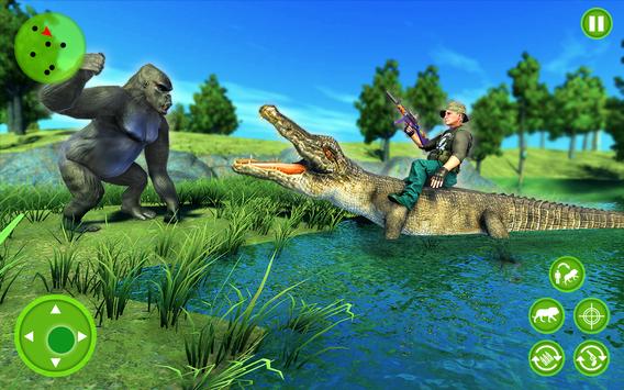 Jungle Lost Island - Jungle Adventure Hunting Game screenshot 7