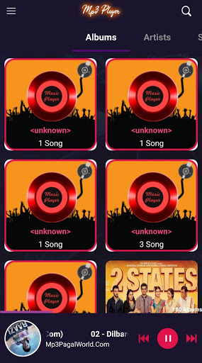 Mp3 player - Music player screenshot 8