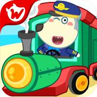 Wolfoo Train - Railway Station