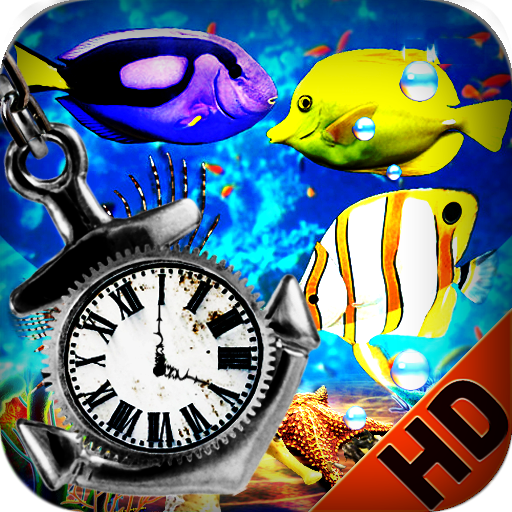 Aquarium Clock Live Wallpaper icon