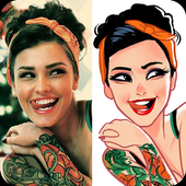 Bleistift-Skizzen-Kunst icon