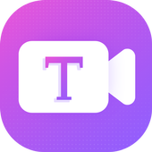 Add Text On Video أيقونة