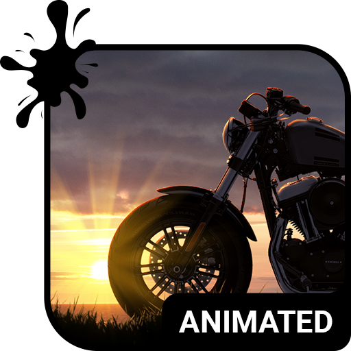 Sunset Ride Animated Keyboard icon