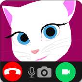 Call Video Talking Cat Angela