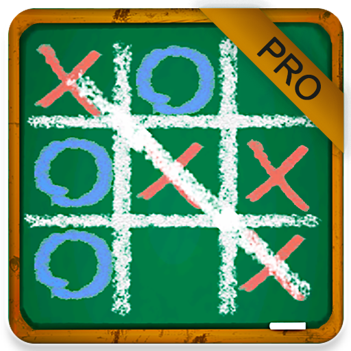 Chalk Tic Tac Toe Pro - Play TicTacToe now! أيقونة