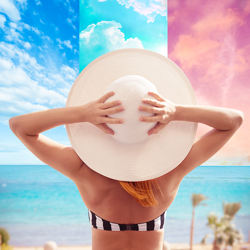 Sky photo editor: Photo filter for dark sky icon