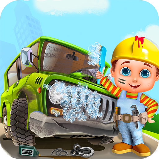 Car Mechanic And Car Wash Game icon