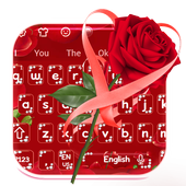 Red Rose Keyboard icon