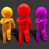 3D Runner Race - Human Runner Race icon
