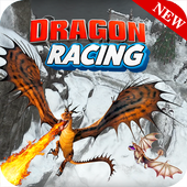 Flying Dragon Race 3d icon