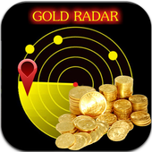 Gold Metal Detector Scanner icon
