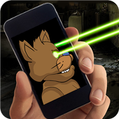 Laser Fred Funny Joke icon