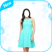 Girl Short Dress Photo : Women Short Dress Editor icon