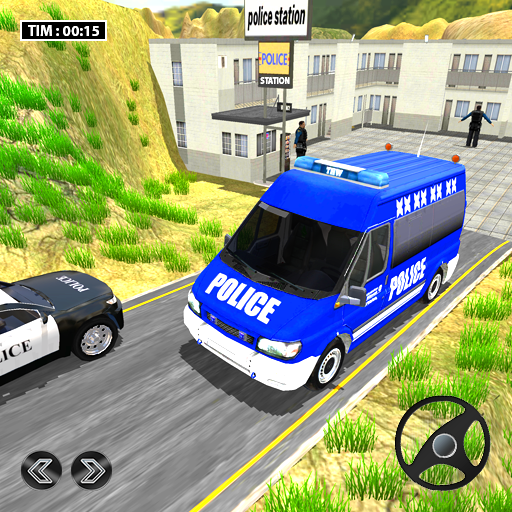 Police Van Driving - Police Bus Simulator 2021 icon