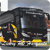 ikon Livery Bussid PO Haryanto HD