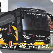 Livery Bussid PO Haryanto HD on 9Apps