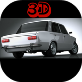 Русская Ока гонки по городу 3D icon