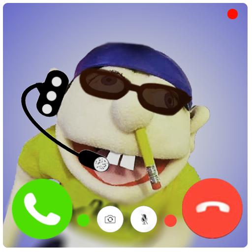 Call with Jeffy - The puppet prank fake call icon