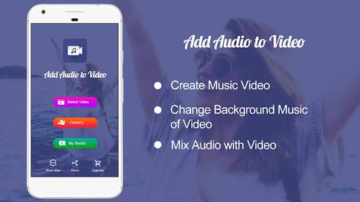 Add Audio to Video & Trim screenshot 1