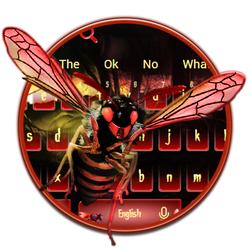 แป้นพิมพ์ Blood Red Bee icon