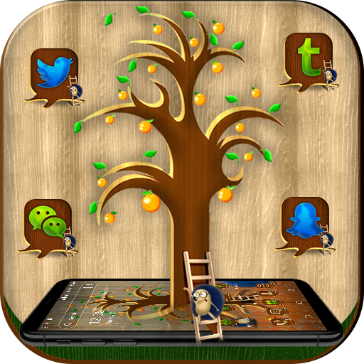 Artificial Fruit Tree Launcher Theme icon