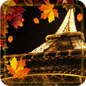 Autumn Paris live wallpaper icon