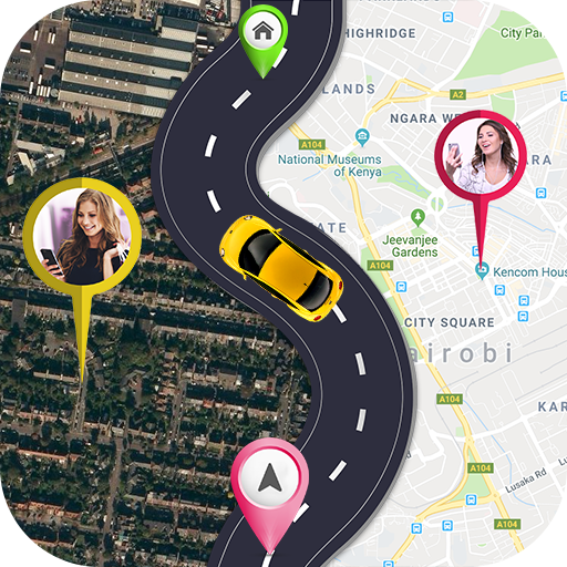 Share Live Location, GPS Tracker Maps &amp; Navigation icon