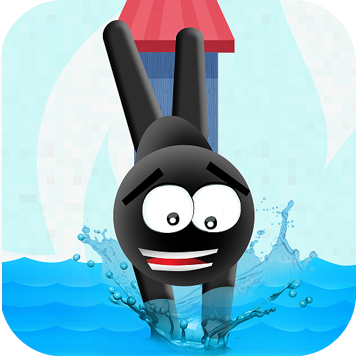 Stickman High Jump Diving Fun icon