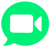 Video calling chat for whatapp icon