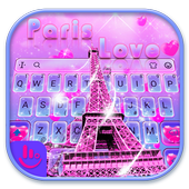 Paris Love Keyboard Theme icon