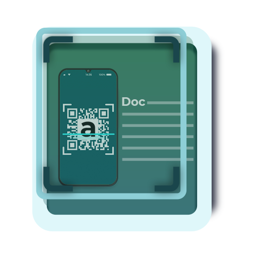 aScanner: Document Scanner App &amp; Free PDF Creator icon