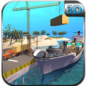 Manual Crane Cargo Ship Sim icon