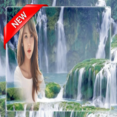 WaterFall Photo frame icon