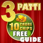 Tips Teen Patti Chips &amp; Gold icon