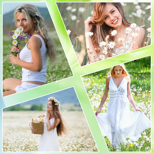 snappic collage photo – beauty selfie. icon