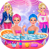 Two Princess at Spa Salon icon