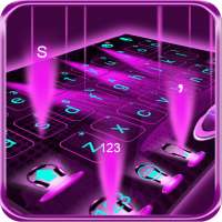 Hologram 3d Tech Stage Keyboard Theme on 9Apps