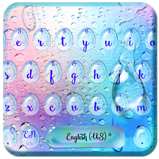 Colorful Water keyboard icon