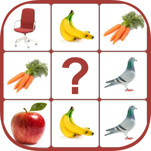picture match memory game icon