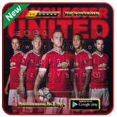 New Keyboard for Man U Theme Football 2019 أيقونة
