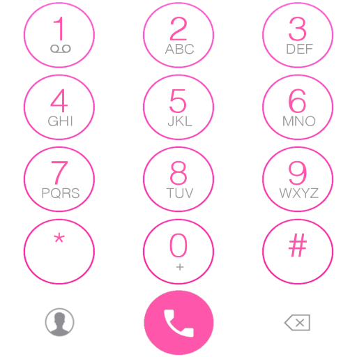 THEME i 8 PINK FOR EXDIALER иконка