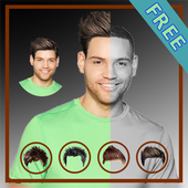 Men Photo Editor Beard, Hair Style, Mustache Dress icon