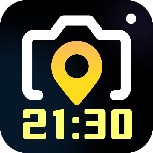 Timestamp Camera, Auto GPS Cam icon