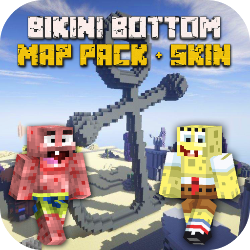 Mod Bikini Bottom Map Pack for MCPE icon