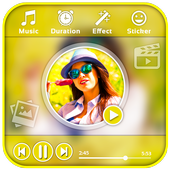 Photo Video Slide Maker With Audio icon