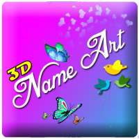 3d Name Art Photo Editor - Focus n Filters