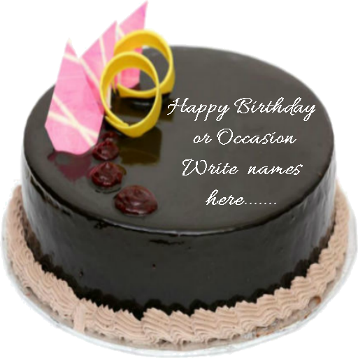 Write Name On cake Birthday icon