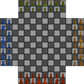 Free 4 Player Chess icon