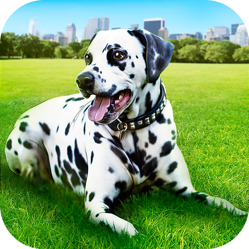 Dalmatian Dog Pet Life Sim 3D icon