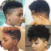 Hair cut for black women on 9Apps